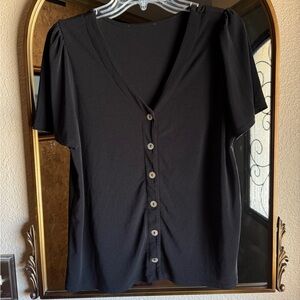 Black Button Down
